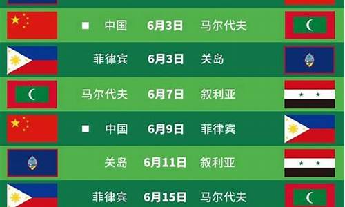 国足世预赛赛程6月7日几点直播_国足世预赛赛程6月7日几点直播的