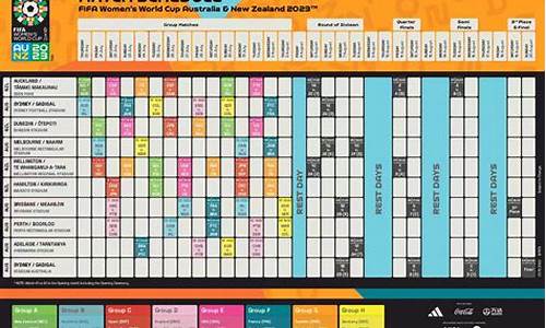 女足世界杯赛程表2023比赛地点